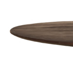 Mokka Ronde Eettafel Donkerbruin - Ø150cm