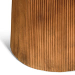 Mokka ronde eettafel lichtbruin - Ø 120 cm