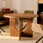 Nova Eettafel - Bruin Ø120cm