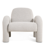 Fauteuil Phiel - Naturel bouclé