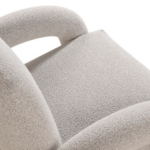 Fauteuil Phiel - Naturel bouclé