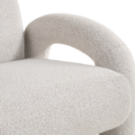 Fauteuil Phiel - Naturel bouclé