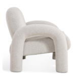 Fauteuil Phiel - Naturel bouclé