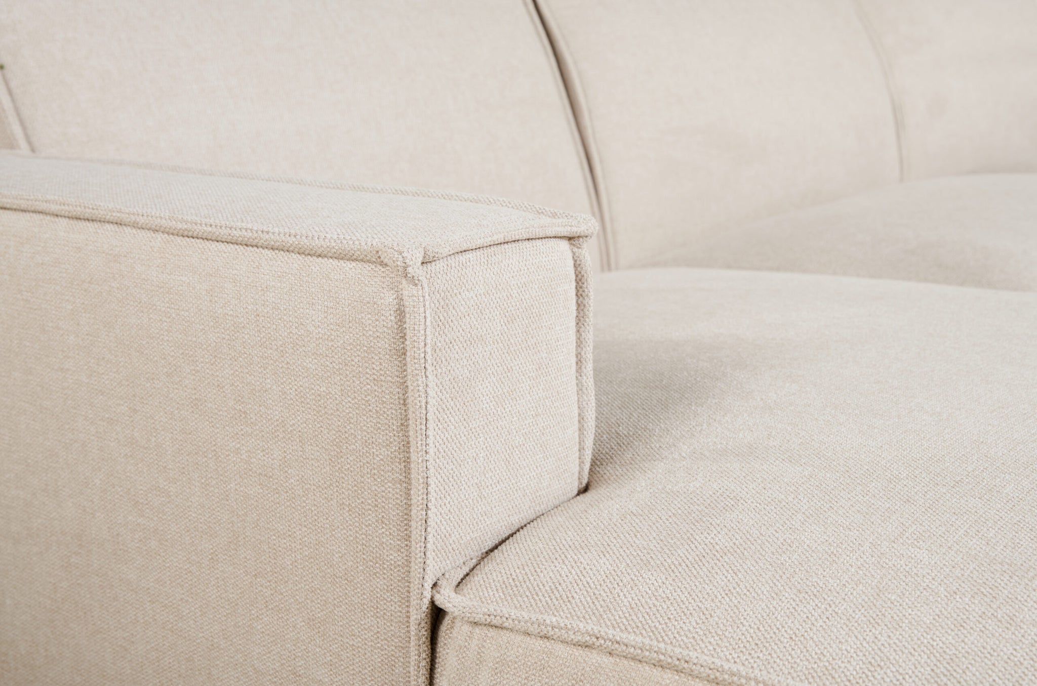 Hoekbank Kate Links - Linnen Beige