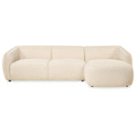 Hoekbank Laila - Stof Beige Rechts