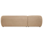 Hoekbank Laila - Stof Taupe Links