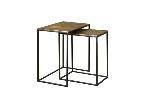 Bijzettafel – Renew Iron – Brons – 55 x 35 x 56 cm – Tower Living
