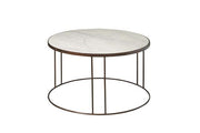 Salontafel Renew Iron – Brons – 81 x 81 x 48 cm | Tower Living