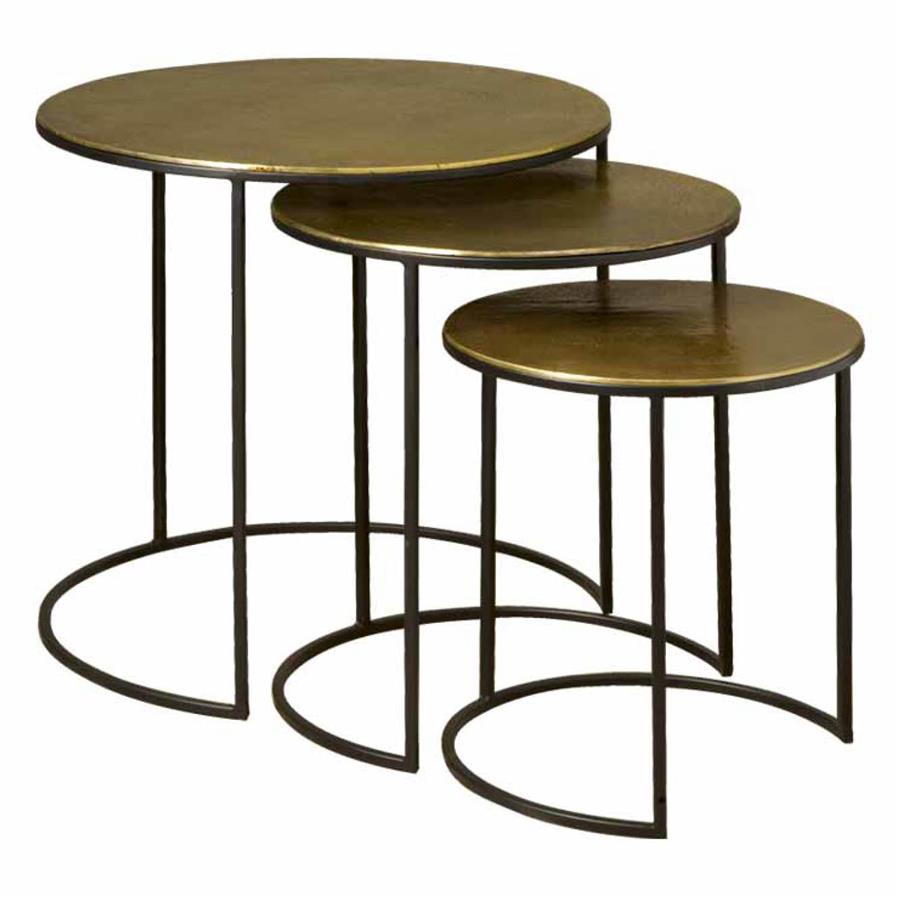 Bijzettafel – Renew Iron – Brons – 64 x 64 x 63 cm – Tower Living