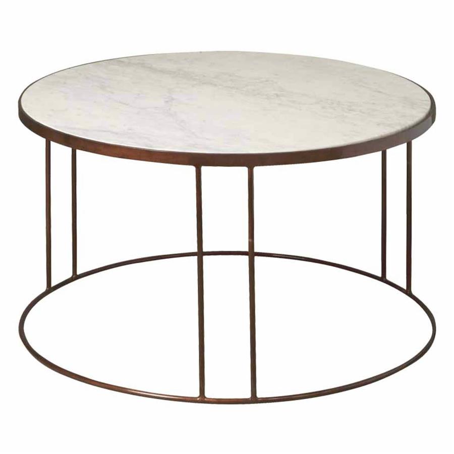 Salontafel – Renew Iron – Brons – 81 x 81 x 48 cm – Tower Living