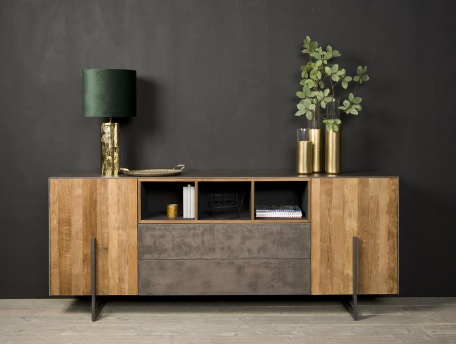 Dressoir – Ora – Bruin – 222 x 89 cm – Tower Living