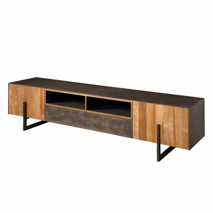 TV-Meubel – Ora – Bruin – 222 x 53 cm – Tower Living