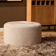 Ronde Hocker Naturel 60 cm | Cremona 02