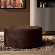 Ronde Hocker Bruin 80 cm | Adore 108
