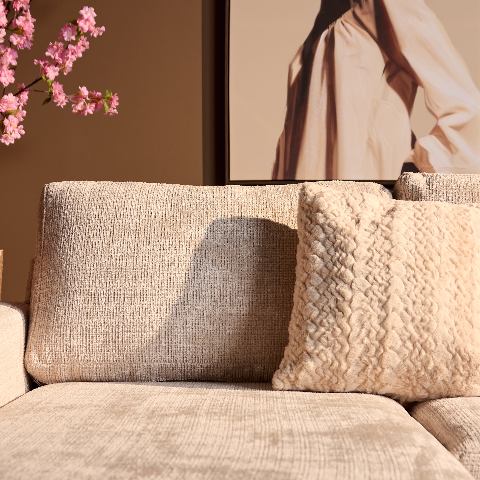 MySofa Alma U-Bank Beige��