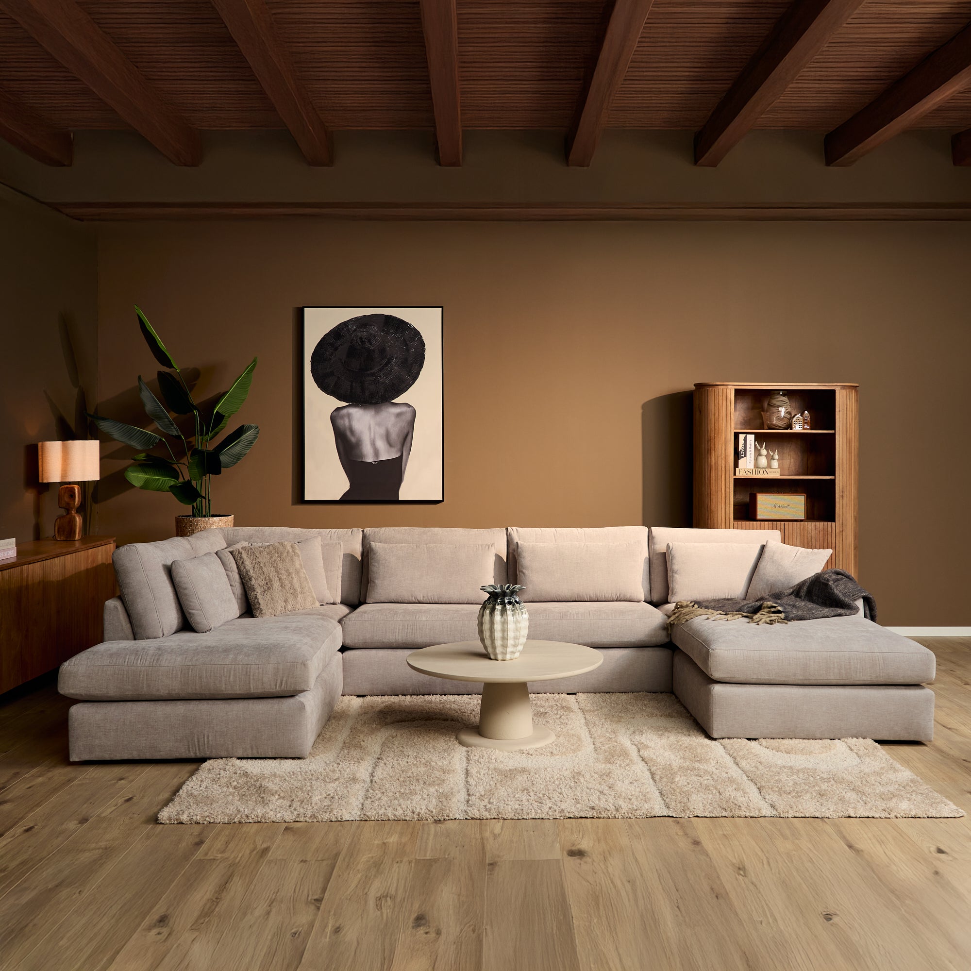 MySofa Jesse U-bank Beige��