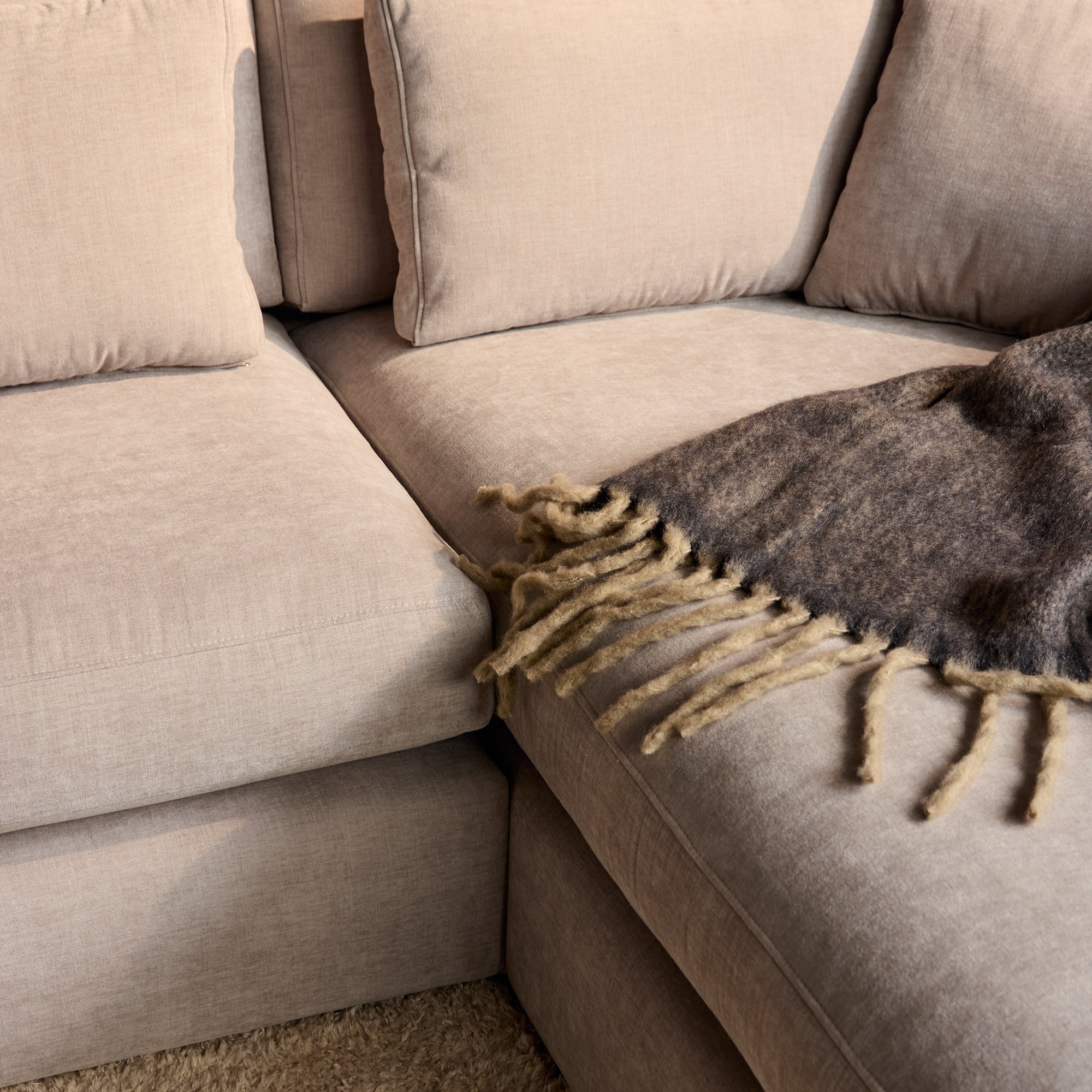 MySofa Jesse U-bank Beige��