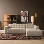 MySofa Ruby hoekbank beige sfeerbeeld woonkamer