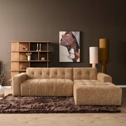 MySofa Ruby hoekbank camel sfeerbeeld woonkamer