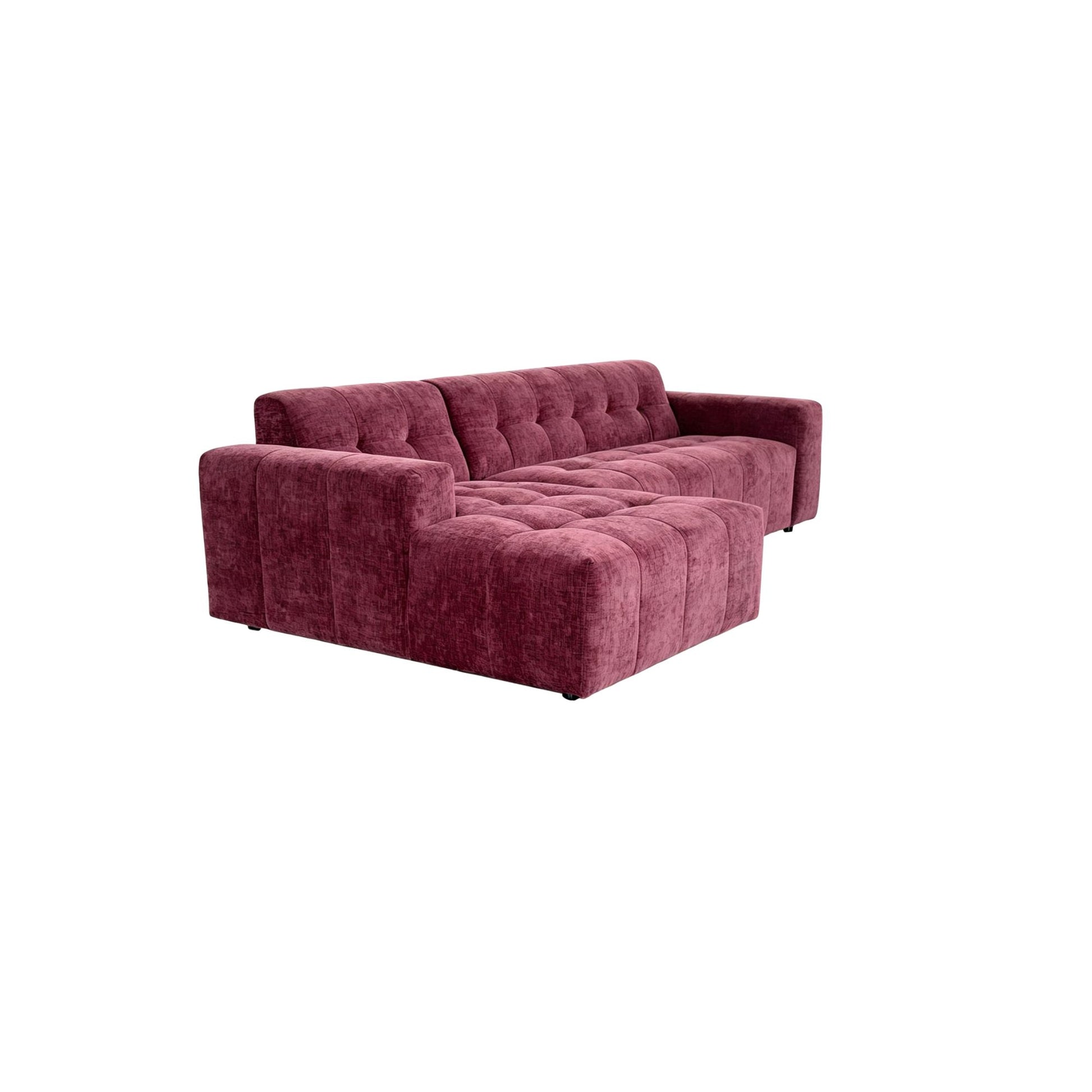 MySofa Ruby Hoekbank Paars Lounge L + 2,5 zits AR