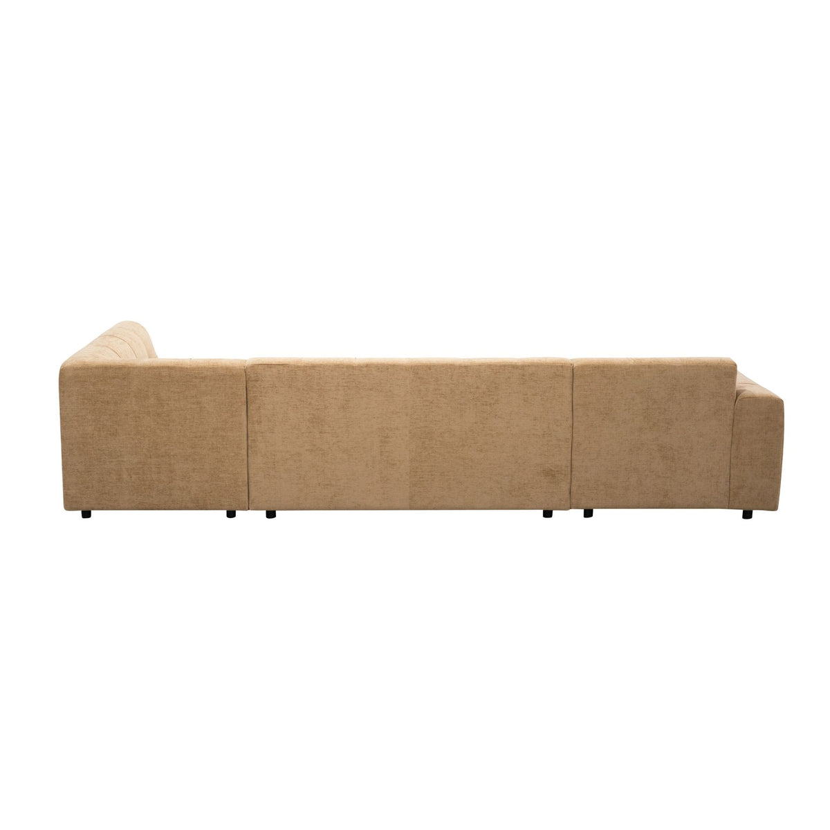 MySofa Ruby U-bank Camel Lounge L + 2,5 + Ottomane R