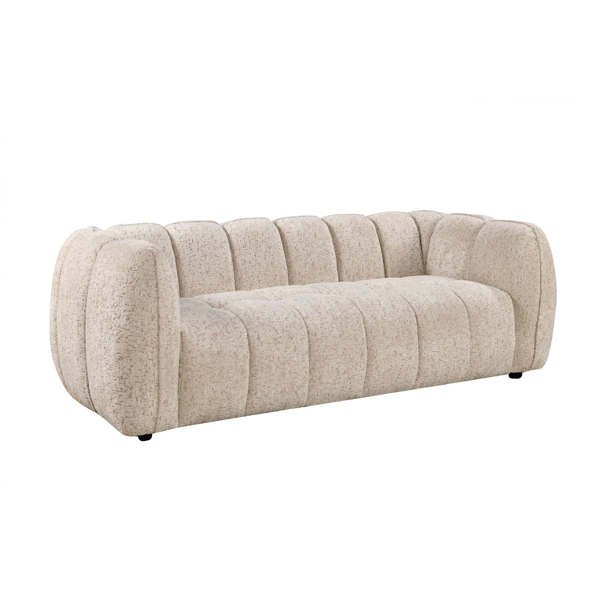 MySofa Morris 3-zitsbank Beige 211 cm - detailfoto 2