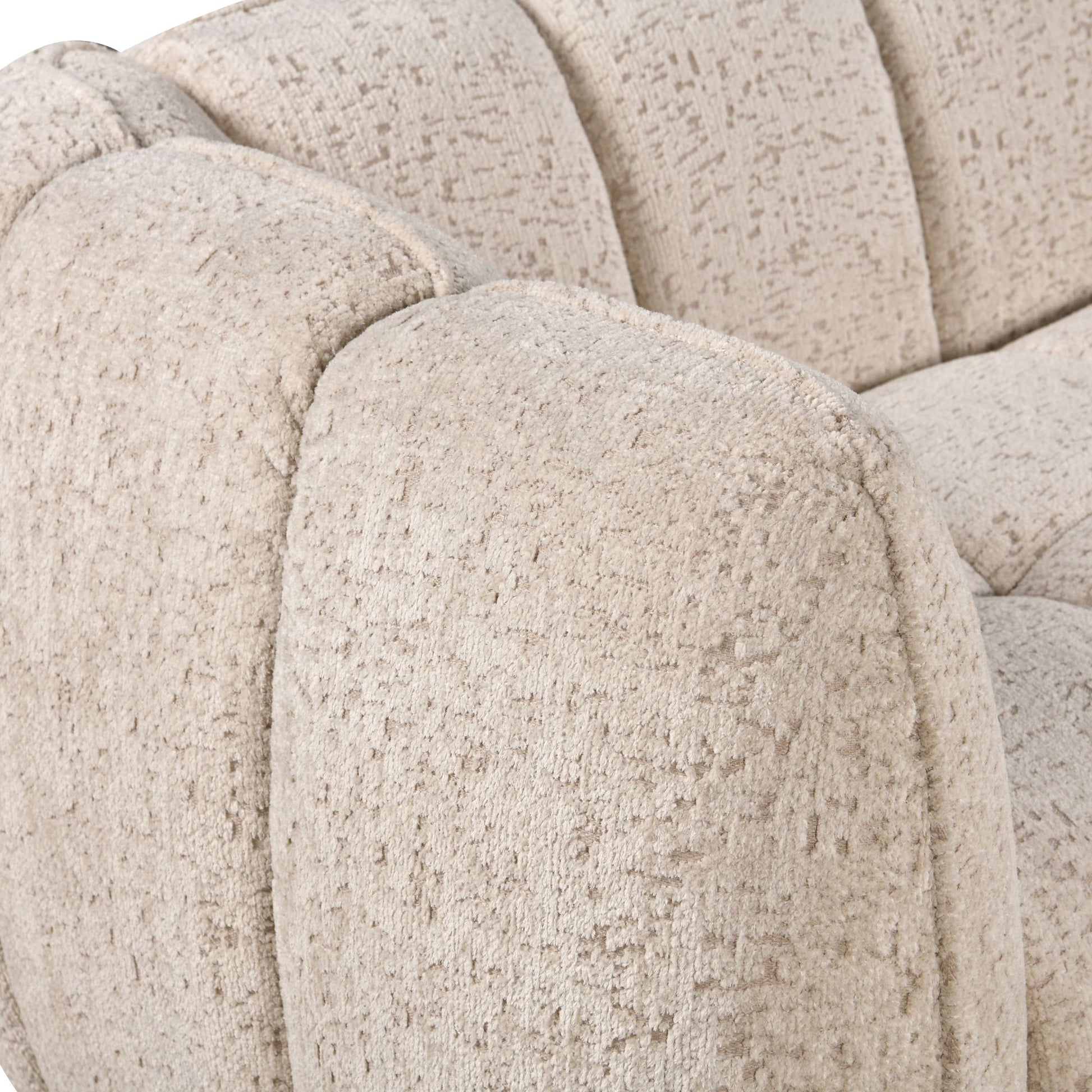 MySofa Morris 3-zitsbank Beige 211 cm - detailfoto 4