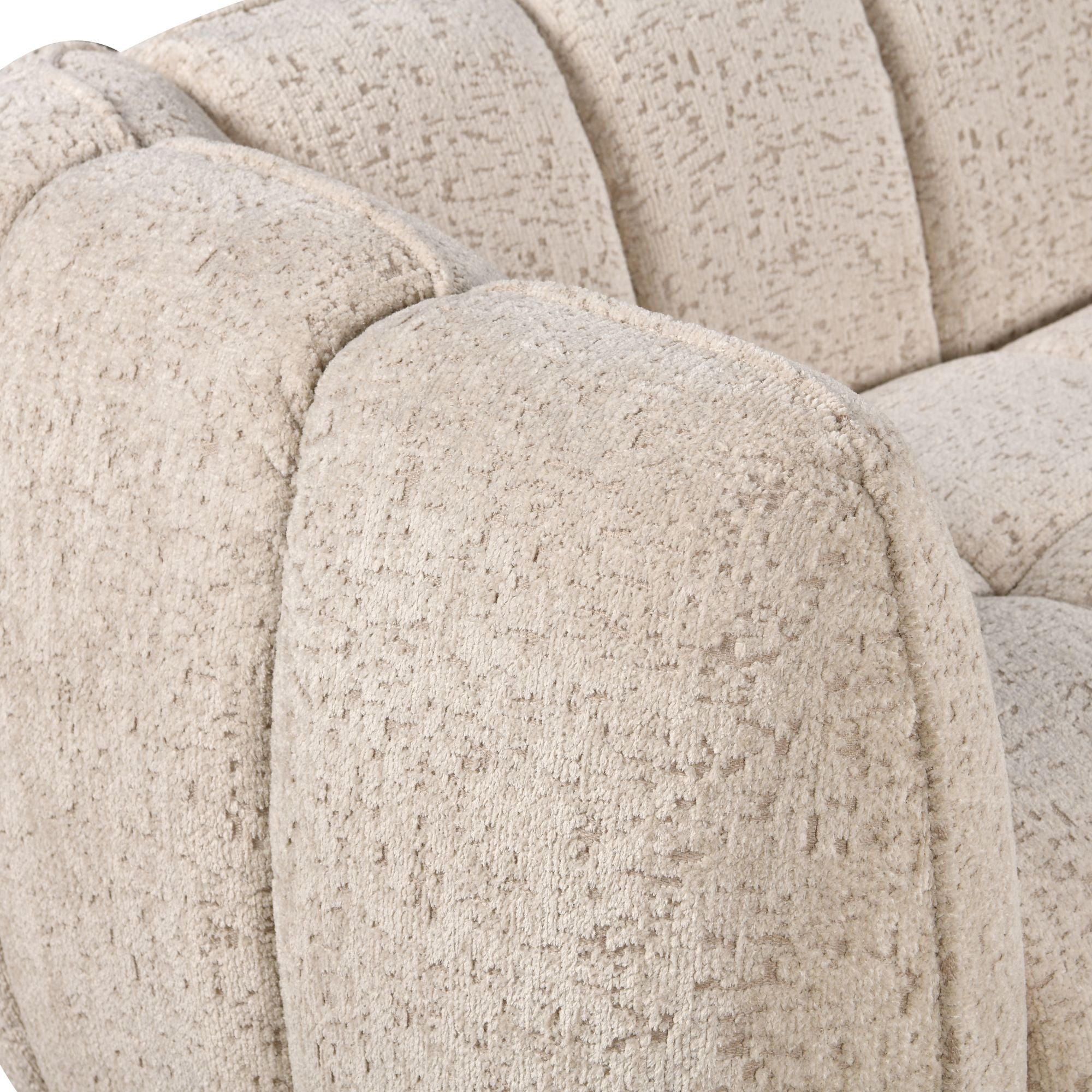 MySofa Morris 3-zitsbank Beige 211 cm - detailfoto 4