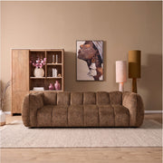 MySofa Morris 3-zitsbank Bruin 211 cm - detailfoto 1