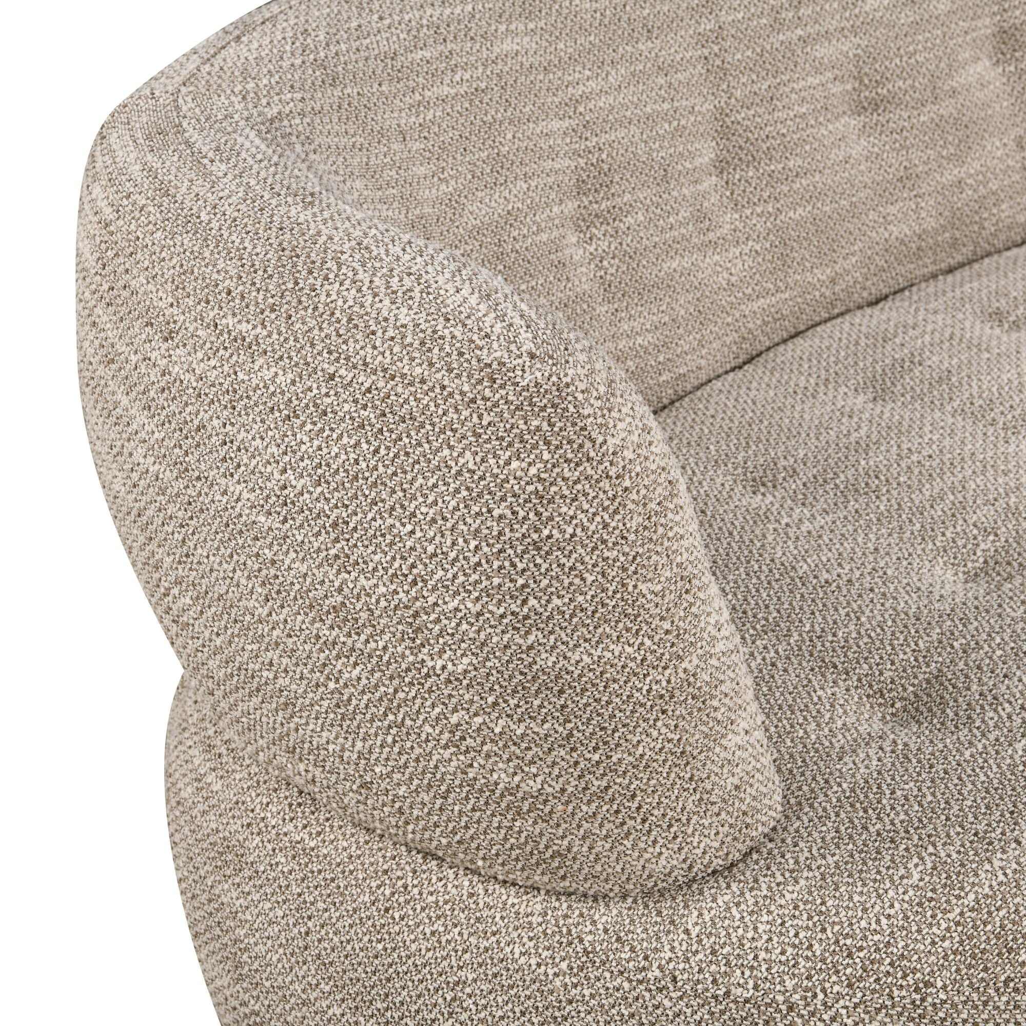 MySofa Amy 3-zitsbank Beige 210 cm - detailfoto 3