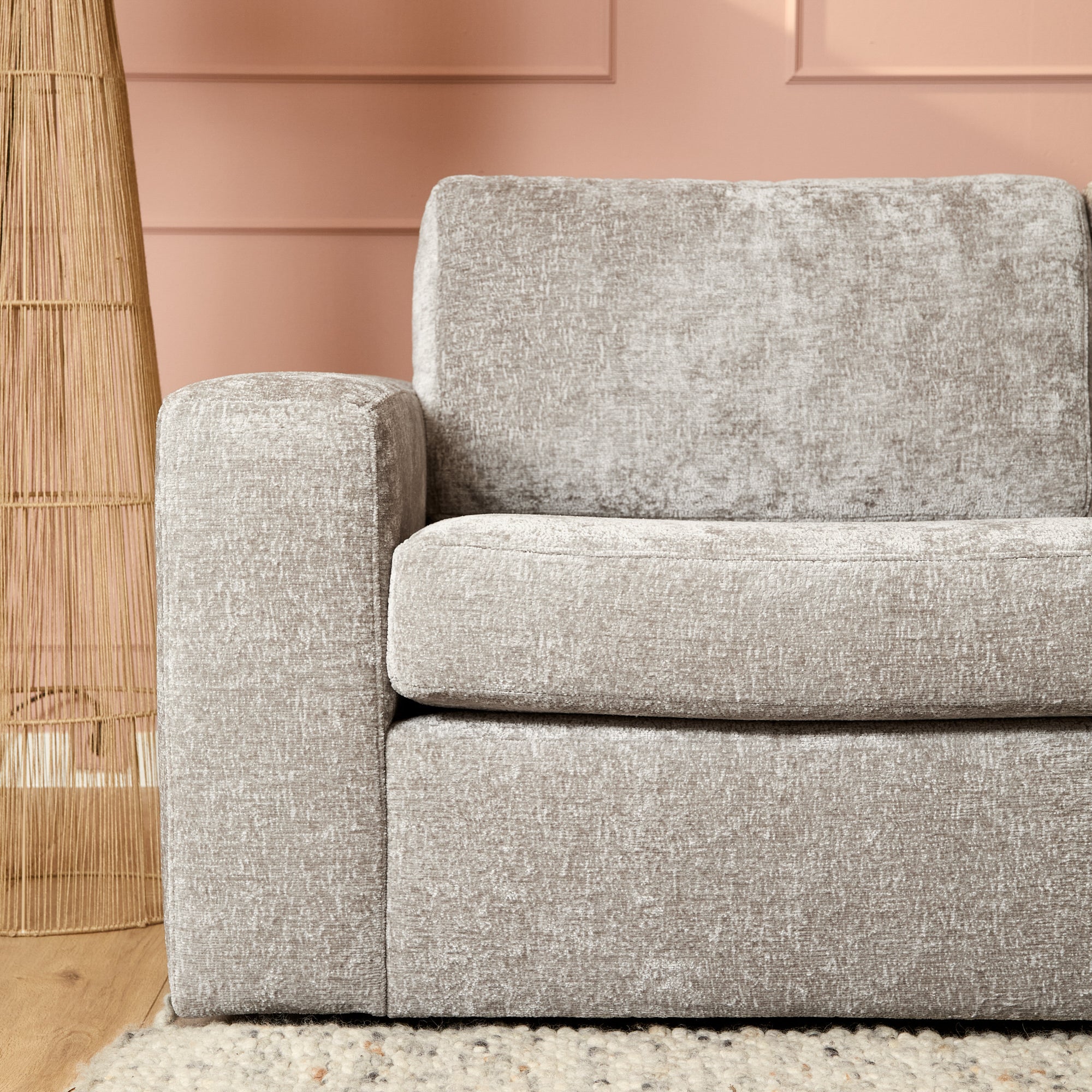 MySofa Alma Hoekbank Greige�� 2,5 zits+Divan Rechts