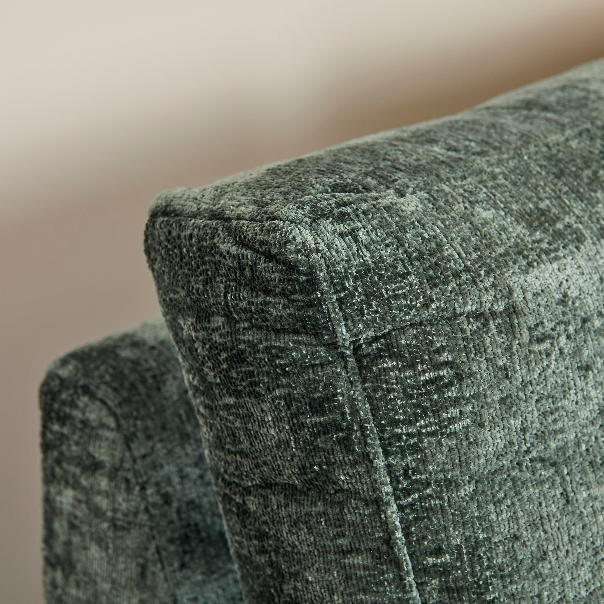 MySofa Alma Hoekbank Groen Divan Links+2,5 zits��