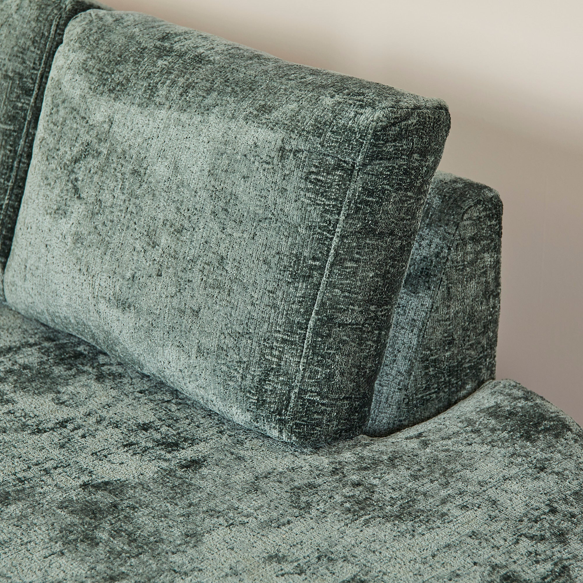 MySofa Alma Hoekbank Groen 2,5 zits+Divan Rechts