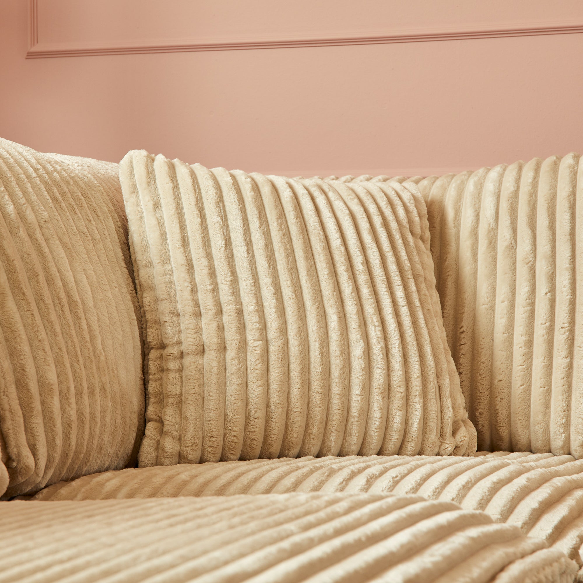 MySofa Teddy U-Bank Beige��