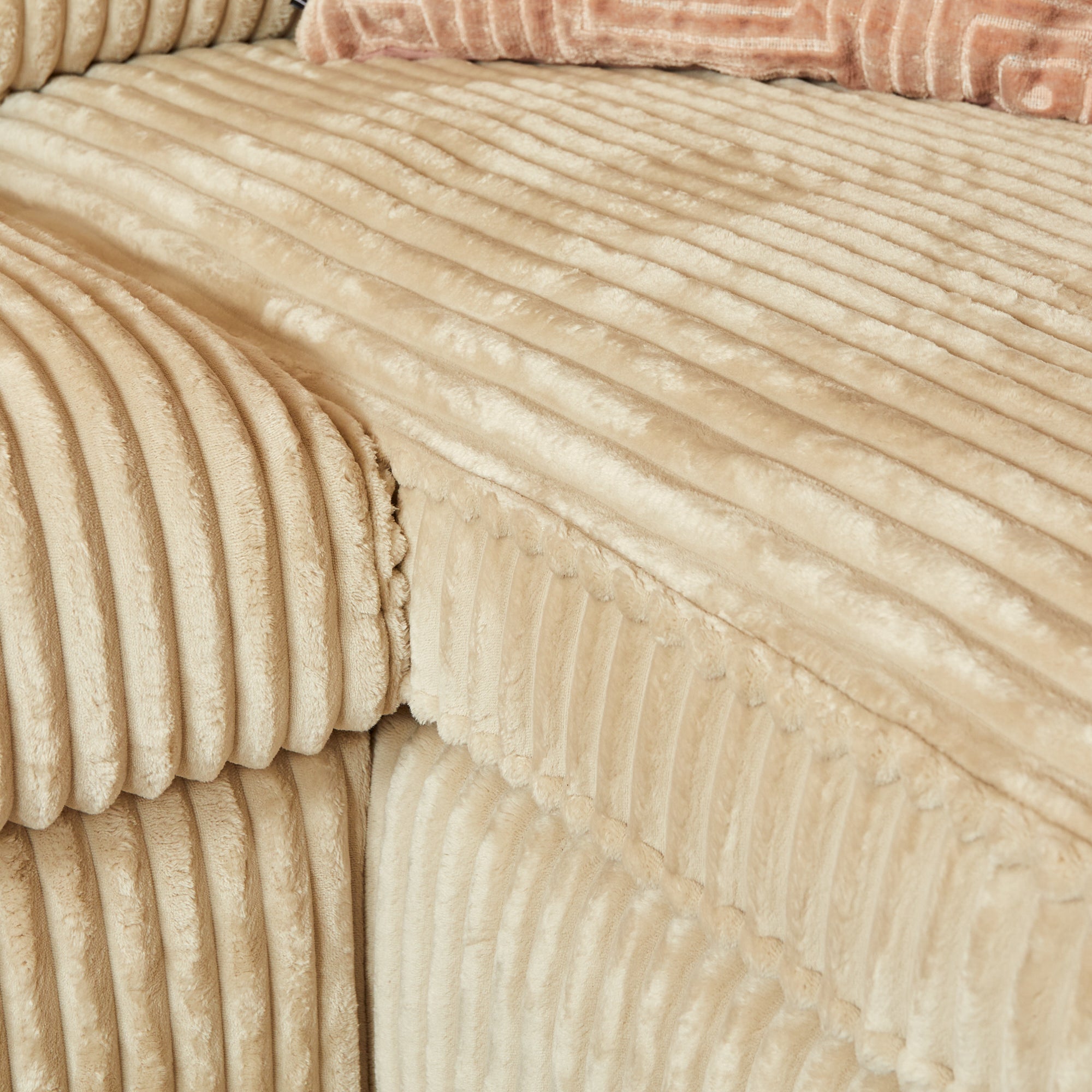 MySofa Teddy U-Bank Beige��