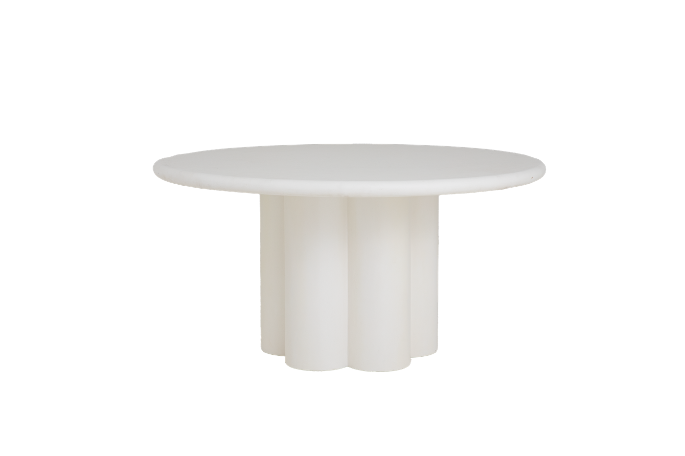Eetkamertafel – Melzo – Wit – 150 x 150 x 77 cm – Tower Living