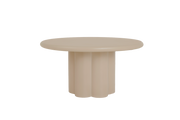Ronde eettafel Melzo – Beige – 150 x 150 x 77 cm | Tower Living