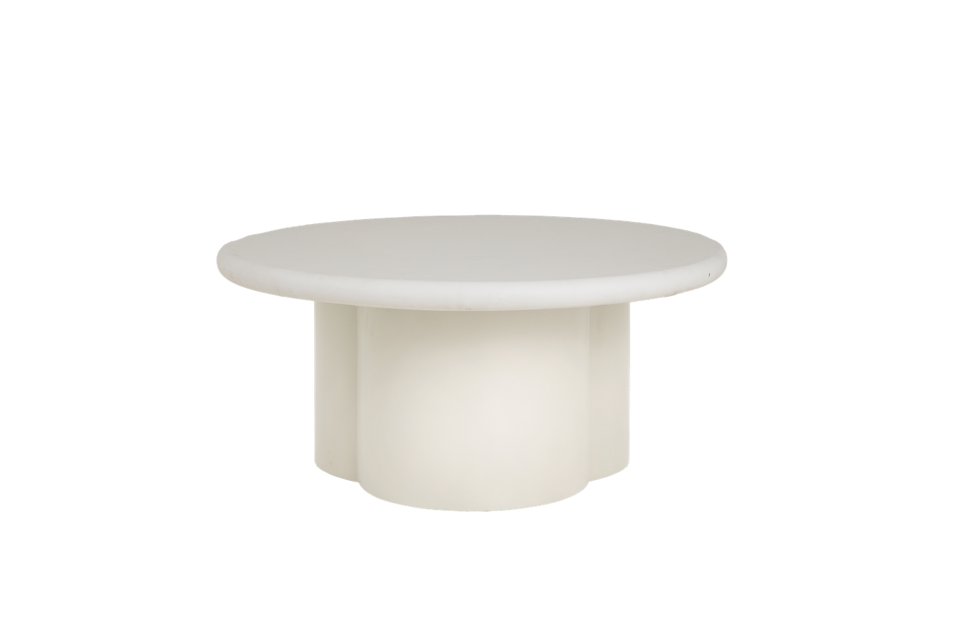 Salontafel – Melzo – Wit – 90 x 90 x 40 cm – Tower Living