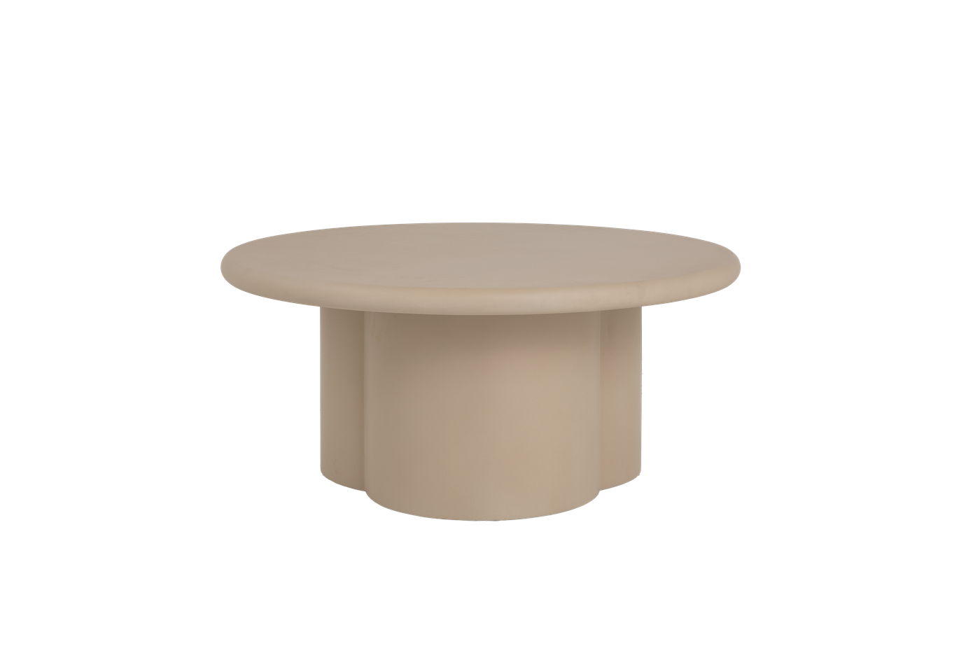 Salontafel – Melzo – Beige – 90 x 90 x 40 cm – Tower Living