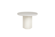 Ronde bijzettafel Melzo – Wit – 60 x 60 x 45 cm | Tower Living