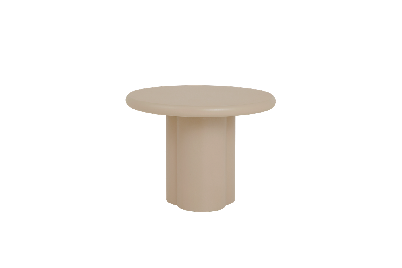 Bijzettafel – Melzo – Beige – 60 x 60 x 45 cm – Tower Living