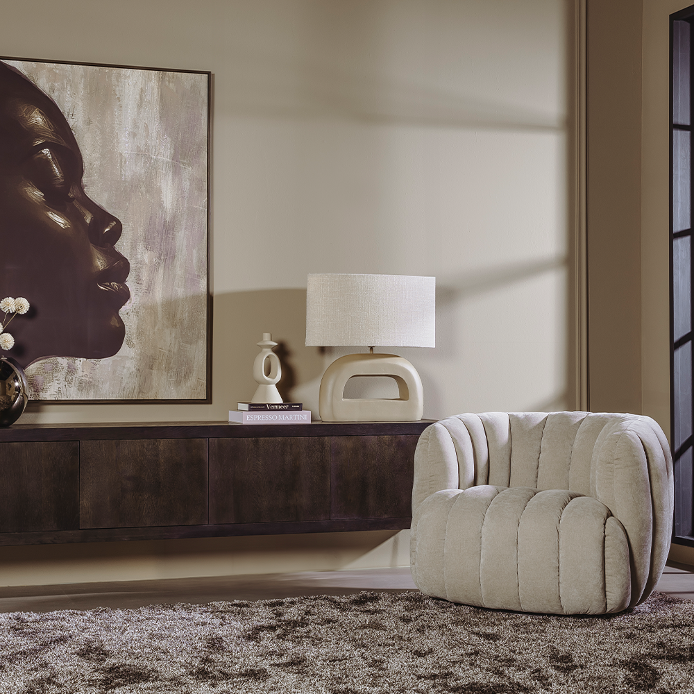 Fauteuil – Verdi – Beige – Tower Living