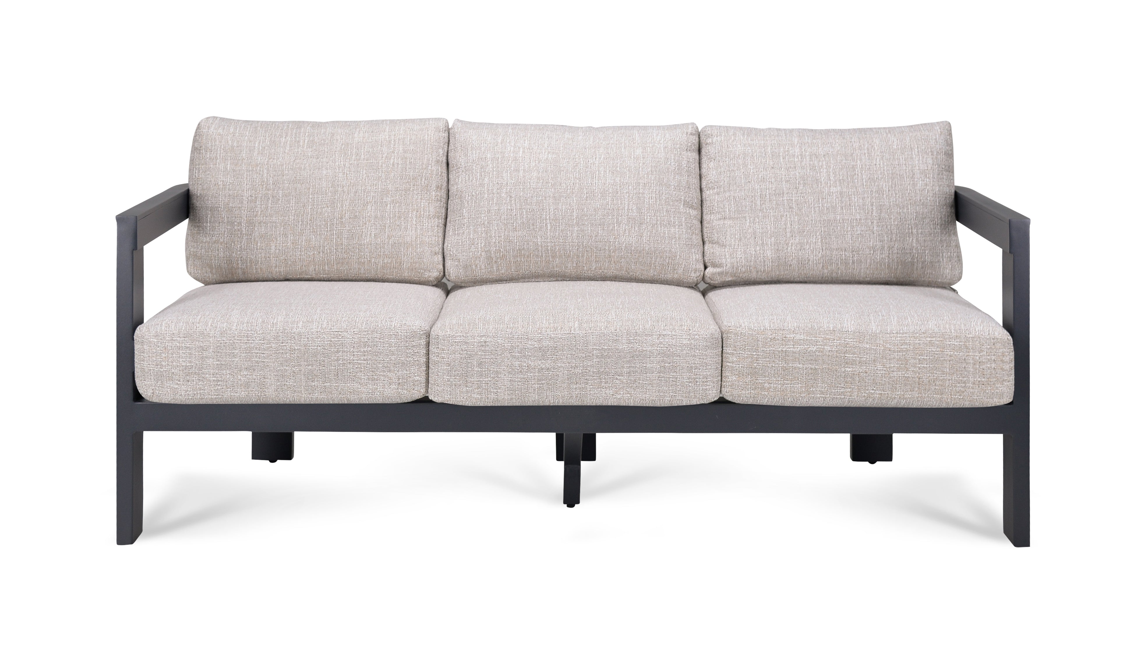 Loungeset Monaco Color Brown Quick Dry / Olefin Aluminum Frame Powder Coated
