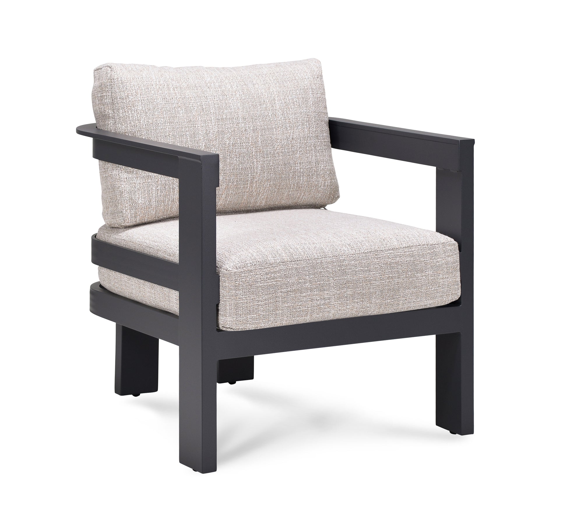 Loungeset Monaco Color Brown Quick Dry / Olefin Aluminum Frame Powder Coated