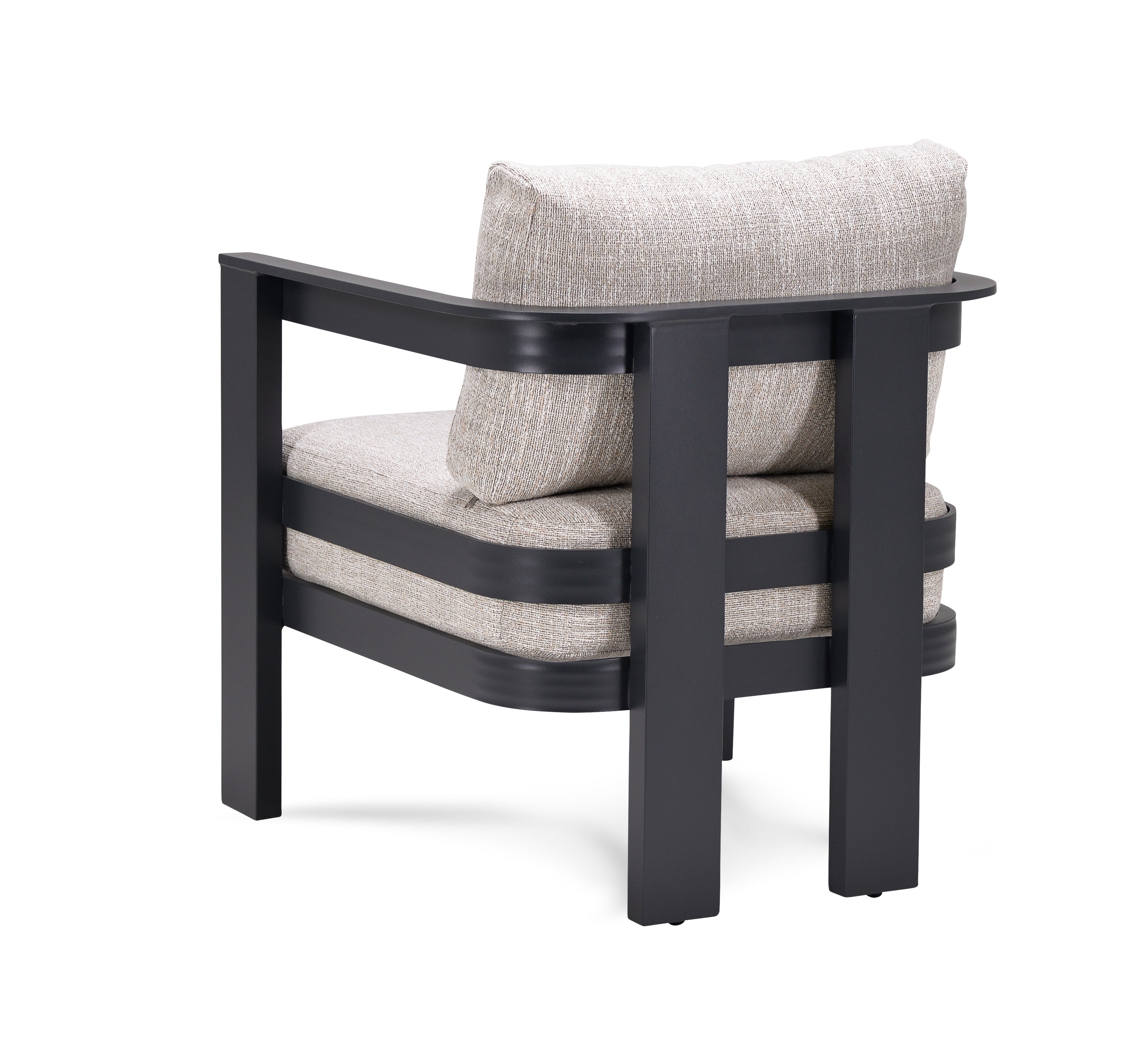 Loungeset Monaco Color Brown Quick Dry / Olefin Aluminum Frame Powder Coated