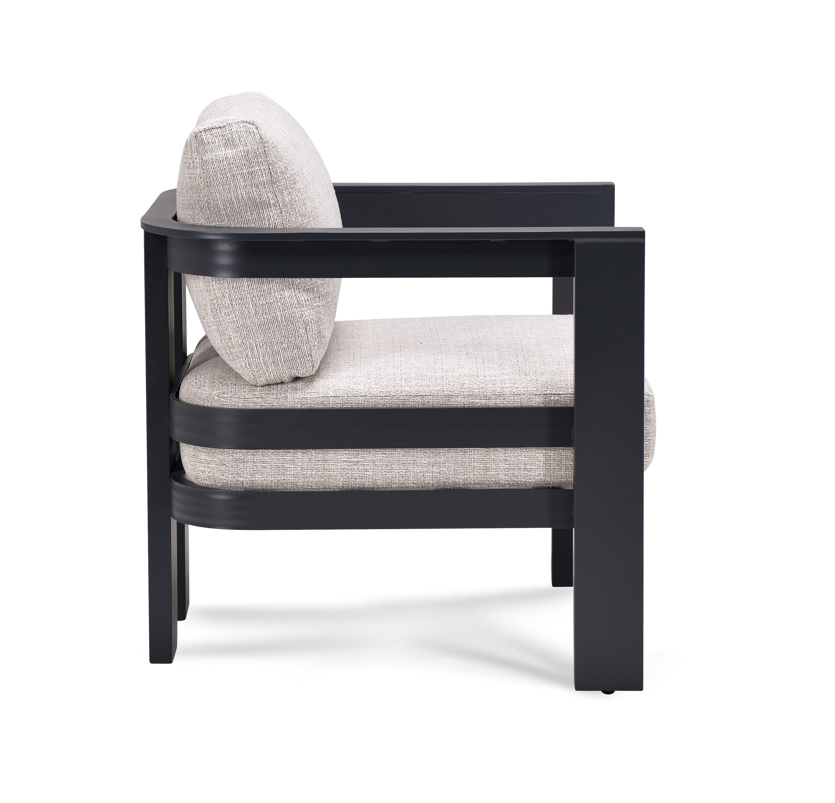Loungeset Monaco Color Brown Quick Dry / Olefin Aluminum Frame Powder Coated