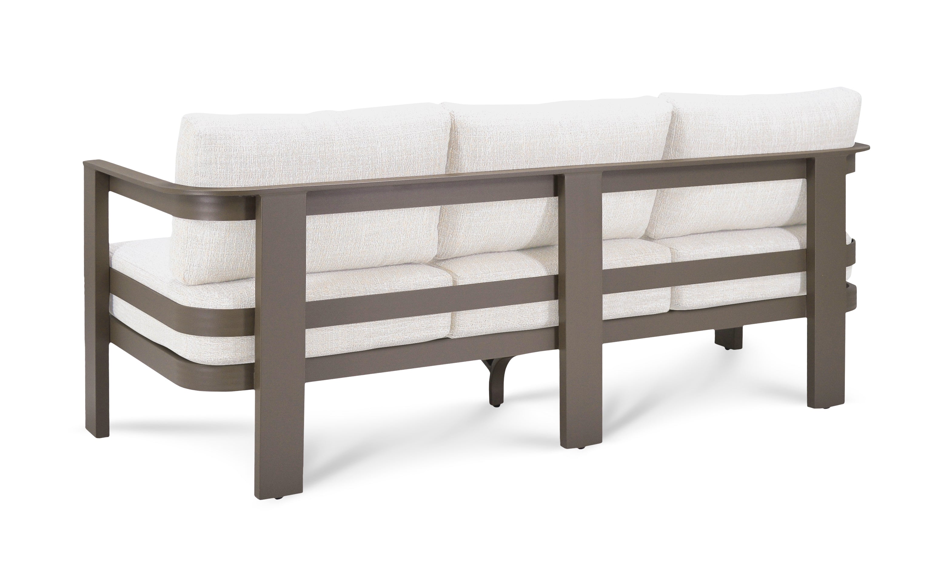 Loungeset Monaco Color Brown Quick Dry / Olefin Aluminum Frame Powder Coated
