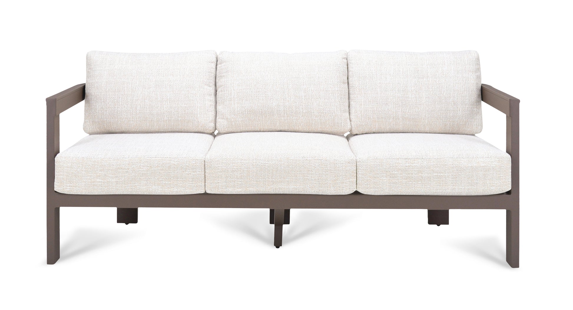 Loungeset Monaco Color Brown Quick Dry / Olefin Aluminum Frame Powder Coated