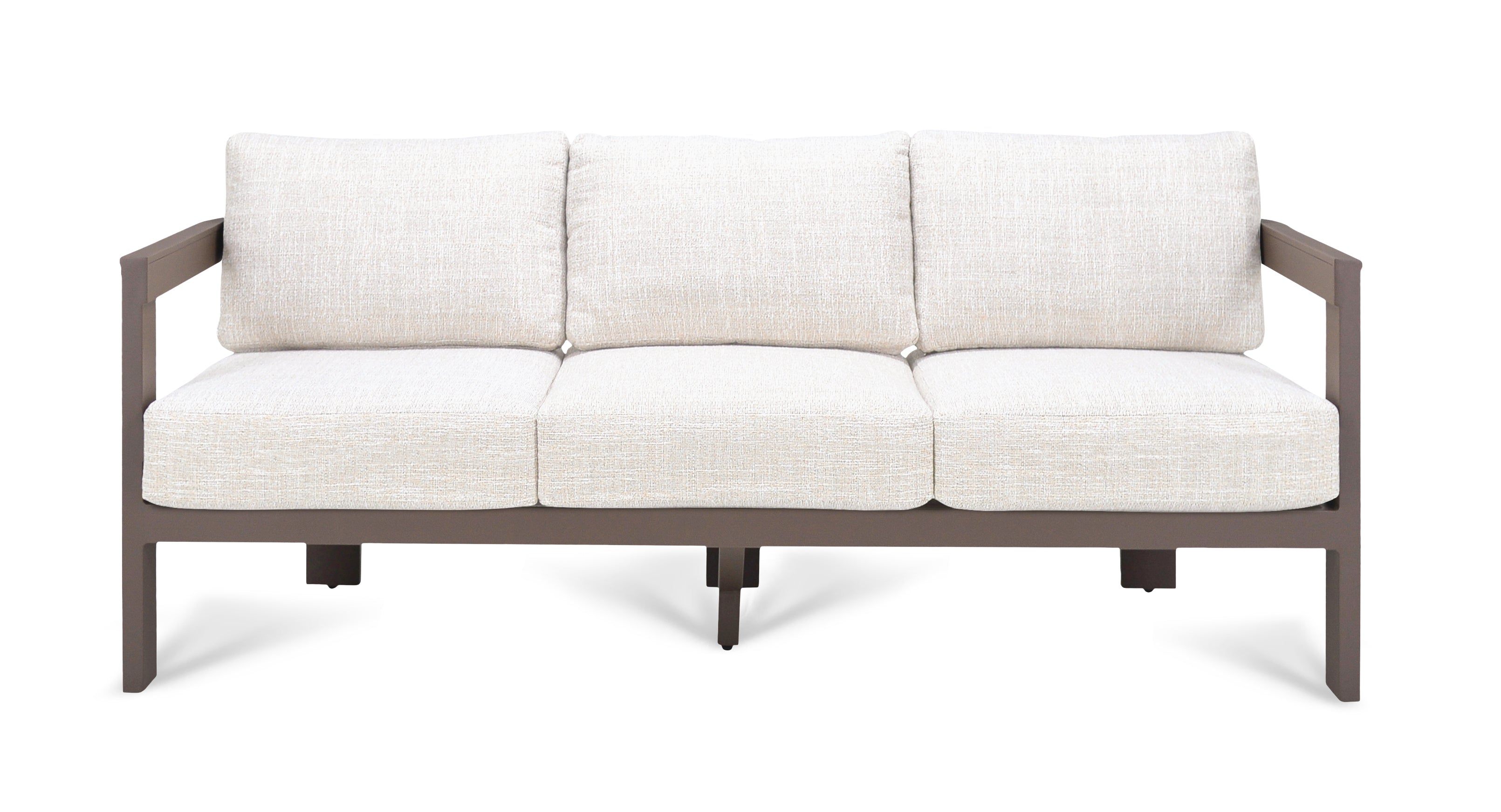 Loungeset Monaco Color Brown Quick Dry / Olefin Aluminum Frame Powder Coated