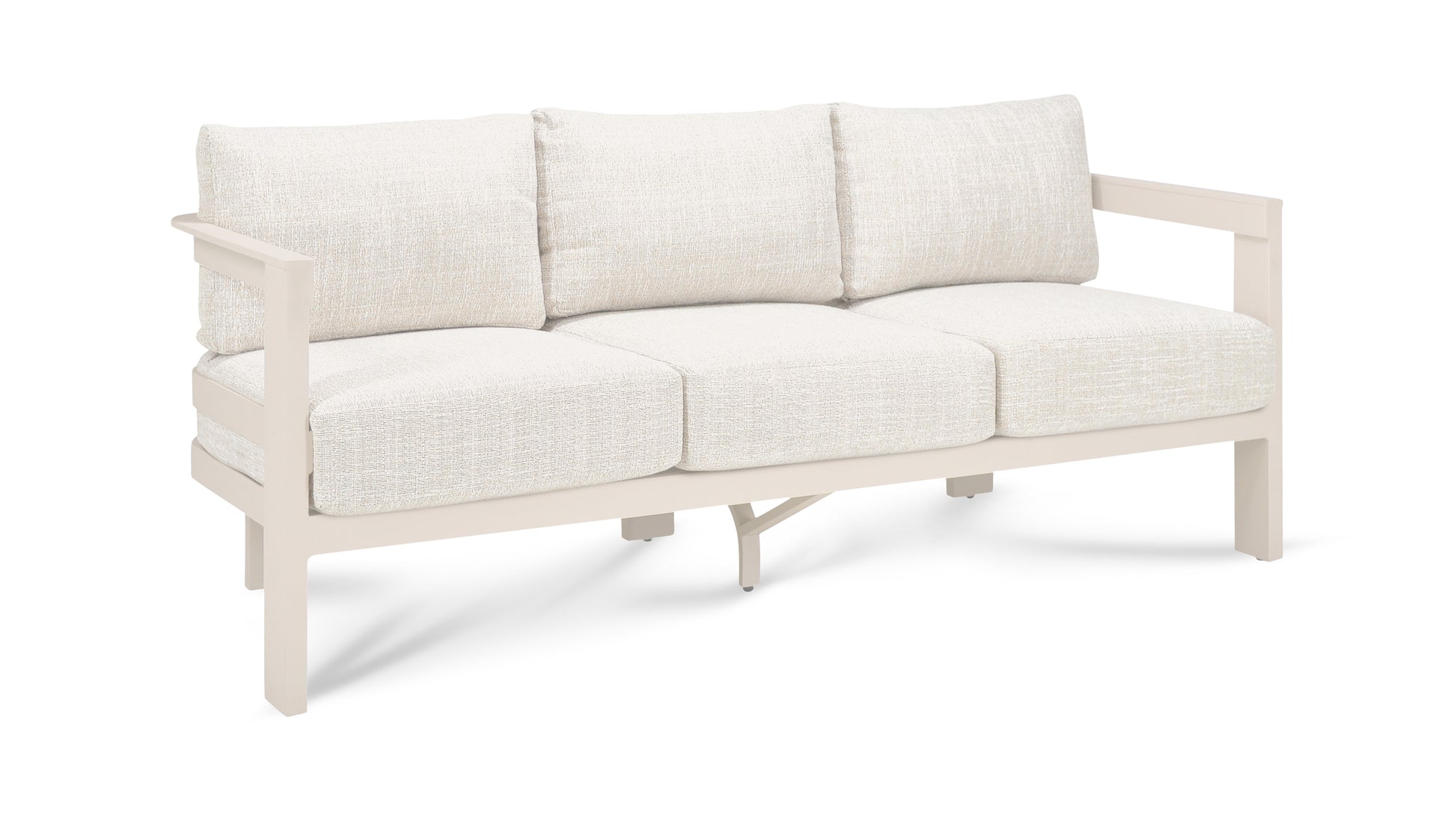 Loungeset Monaco Color Creme Quick Dry / Olefin Aluminum Frame Powder Coated